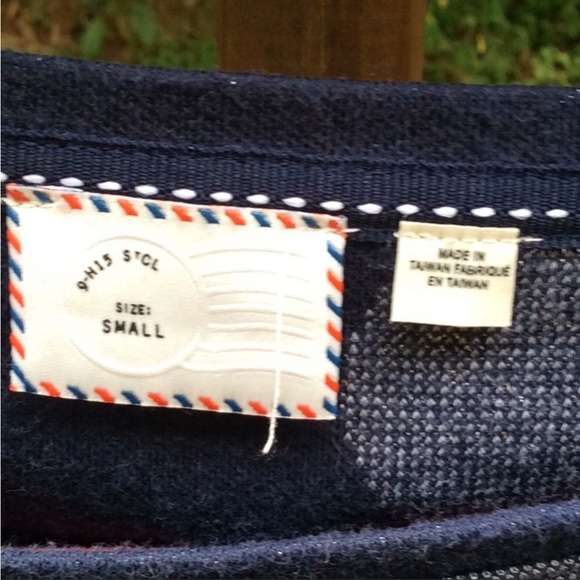 ANTHROPOLOGIE Postmark Polka Dot Cropped Shirt - Picture 6 of 12